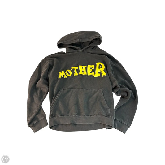 Sweatshirt Hoodie By Mother In Grey, Size: S