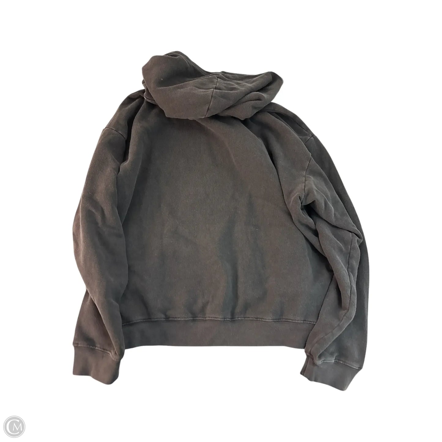 Sweatshirt Hoodie By Mother In Grey, Size: S