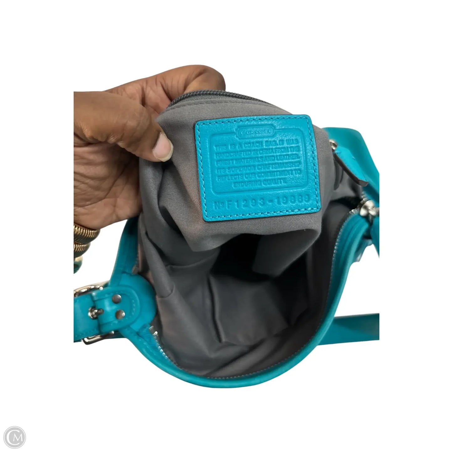 Handbag Designer By Coach, Size: Large