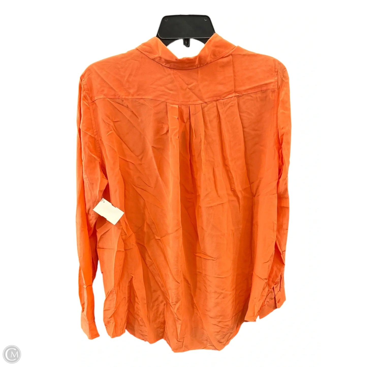 Top Long Sleeve Basic By Club Monaco In Orange, Size: L