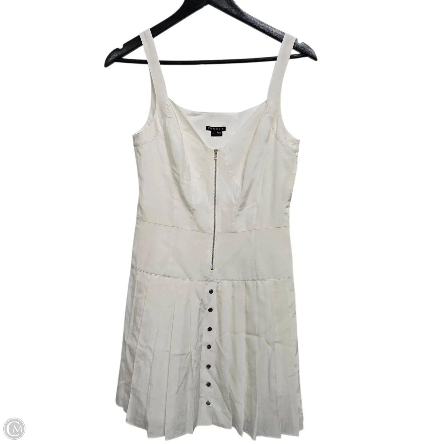 Dress Casual Midi By Theory In Cream, Size: 0