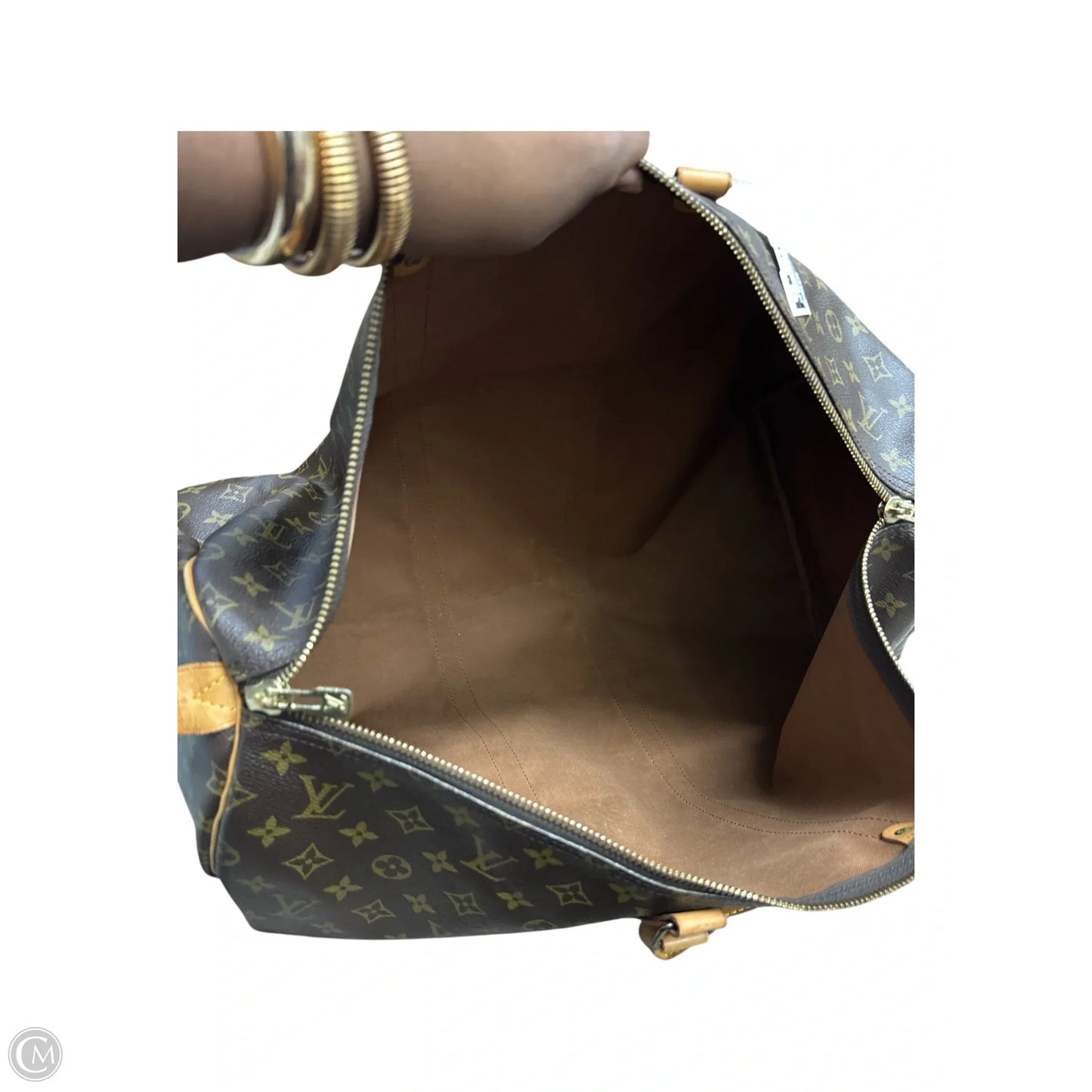 Luggage Luxury Designer By Louis Vuitton, Size: Large Keepal 50