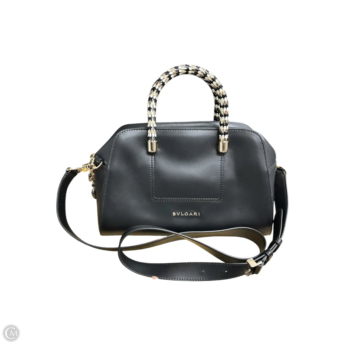 Handbag Luxury Designer By Bvlgari, Size: Medium