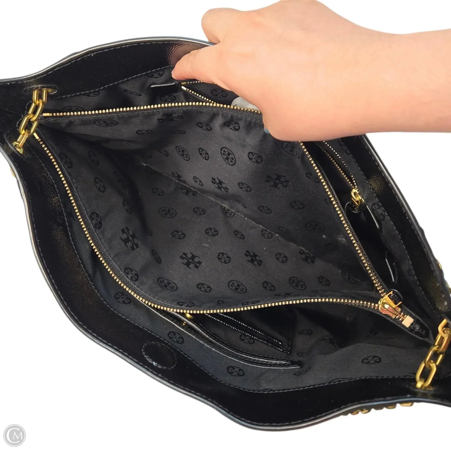 Handbag Designer By Tory Burch, Size: Large