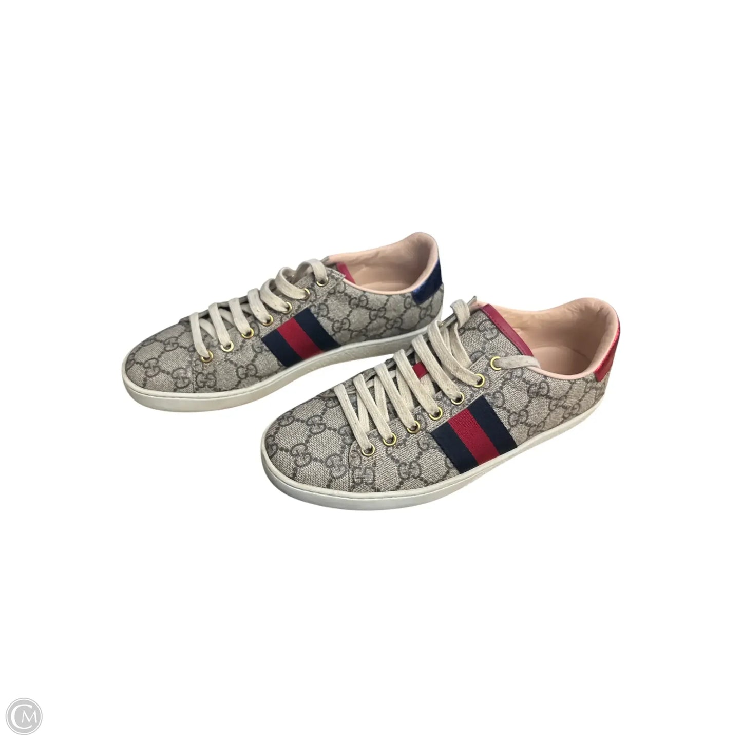 Shoes Luxury Designer By Gucci In Tan, Size:37