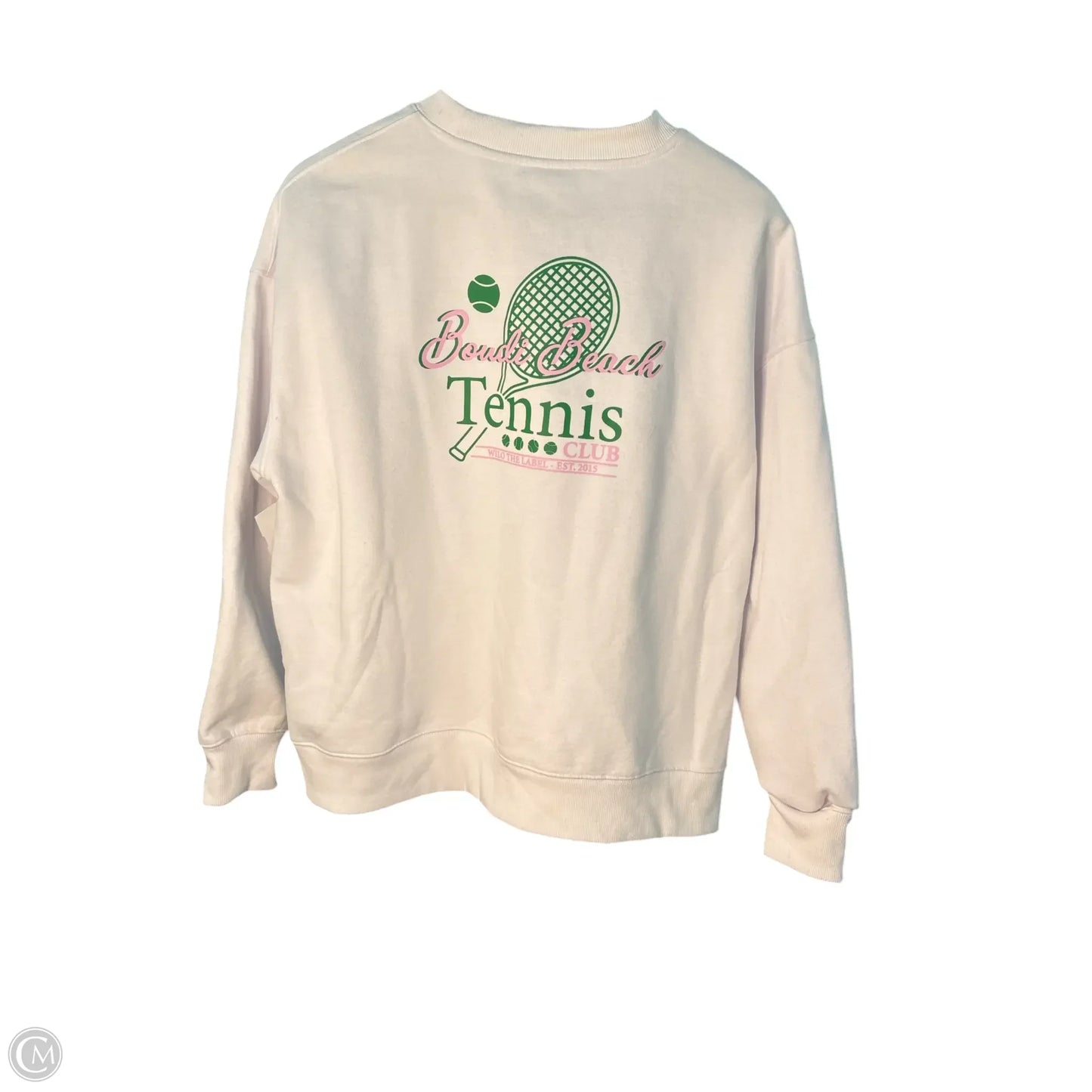 Sweatshirt Crewneck By Wilo In White, Size: M