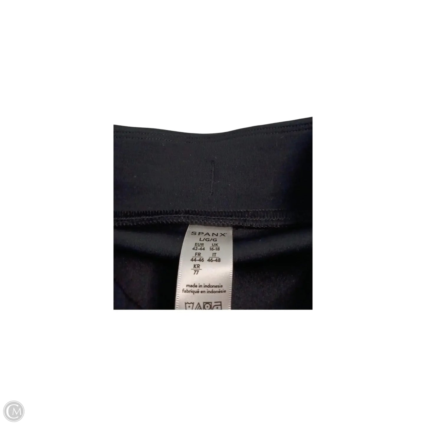 Top Long Sleeve Basic By Spanx In Black, Size: L