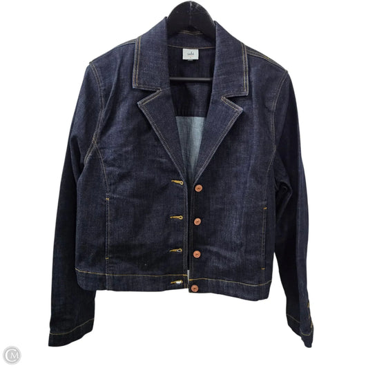 Jacket Denim By Cabi In Blue, Size: L