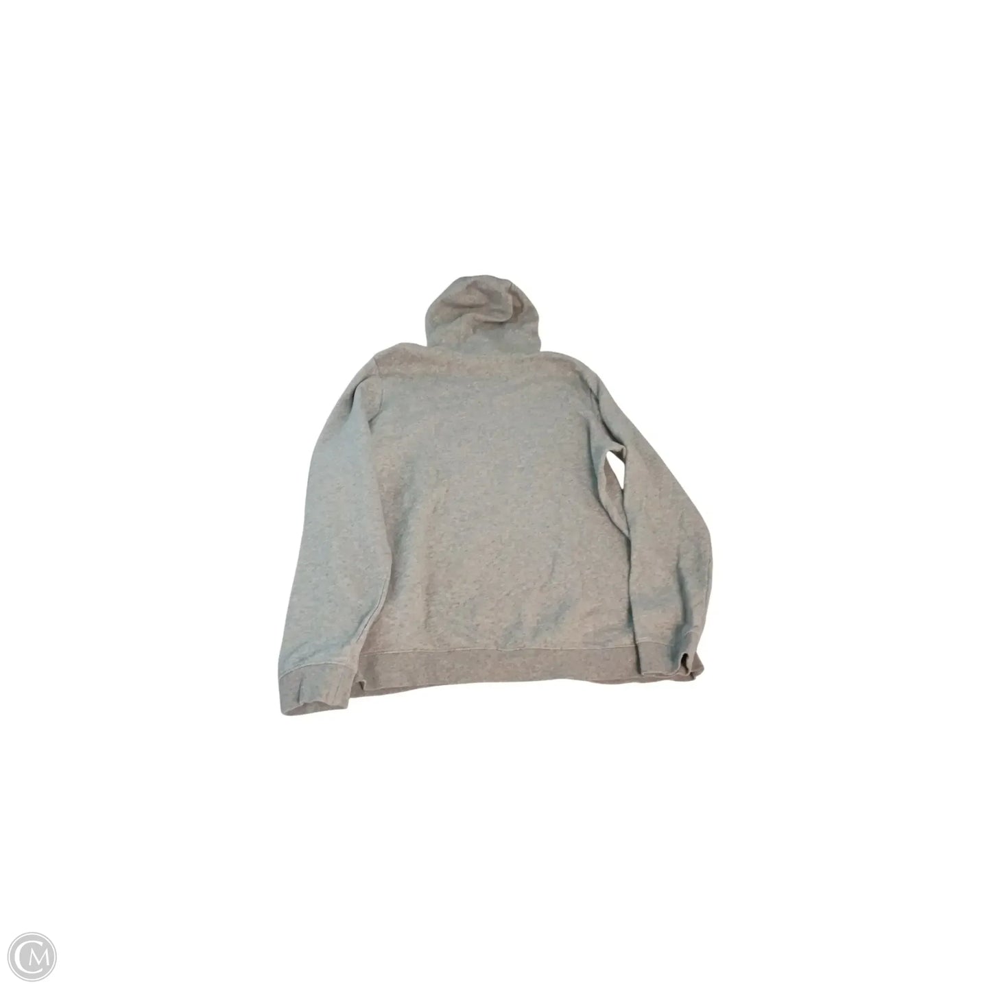 Sweatshirt Hoodie By Nike Apparel In Grey, Size: Xl