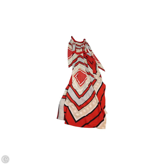 Dress Casual Maxi By Eliza J In Red & Tan, Size: 14