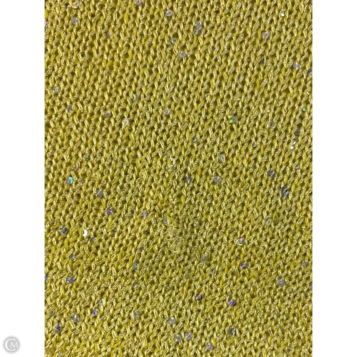 Top Sleeveless Basic By Clothes Mentor In Yellow, Size: Xs