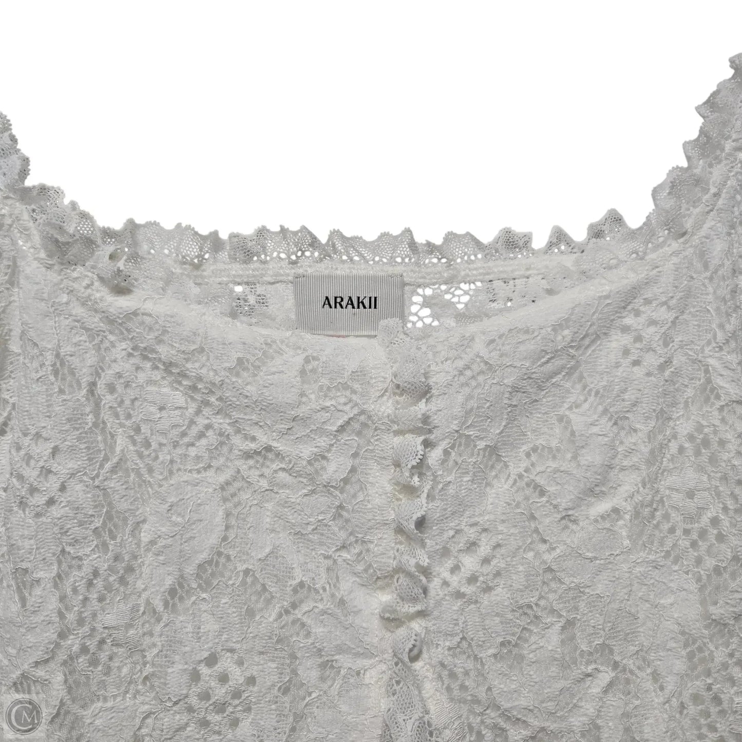 Top Long Sleeve Basic By Clothes Mentor In White, Size: Xs