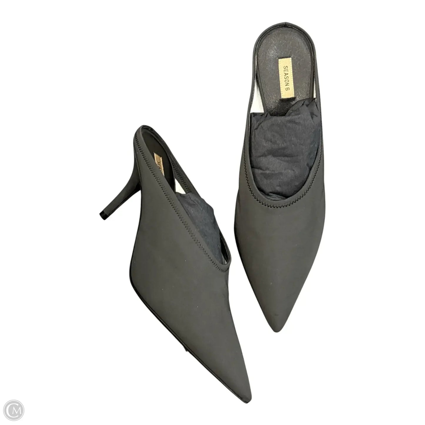 Shoes Heels Stiletto By Clothes Mentor In Black, Size: