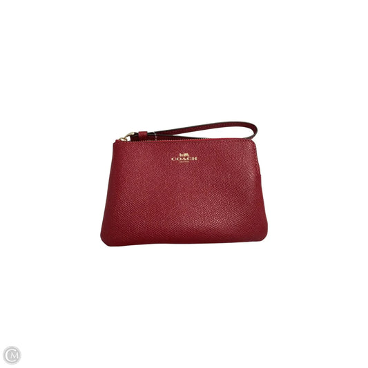 Wristlet Designer By Coach, Size: Large