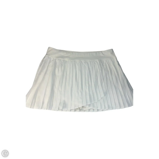 Athletic Skort By Clothes Mentor In White, Size: 3x