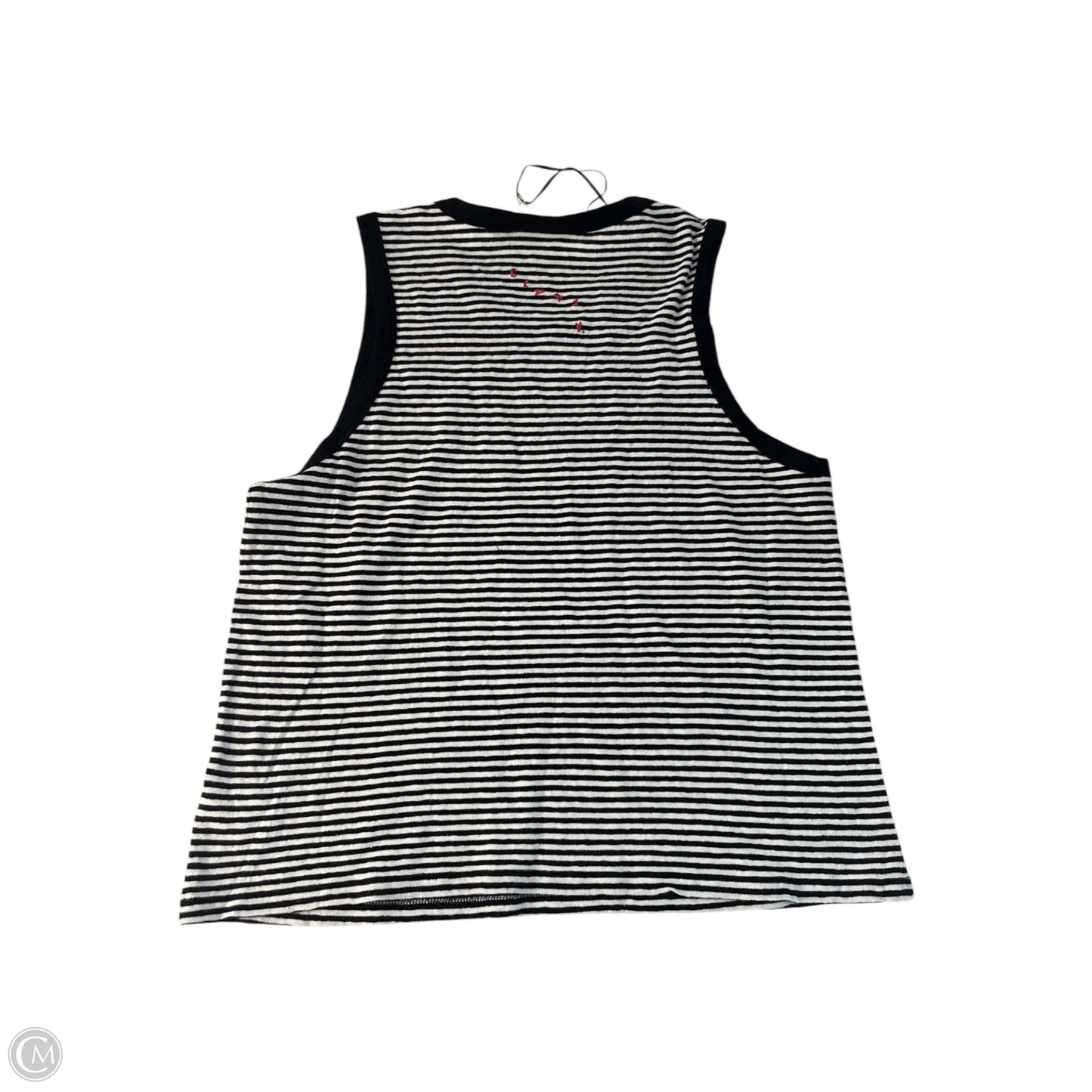 Top Sleeveless By Clare V. In Striped Pattern, Size: S
