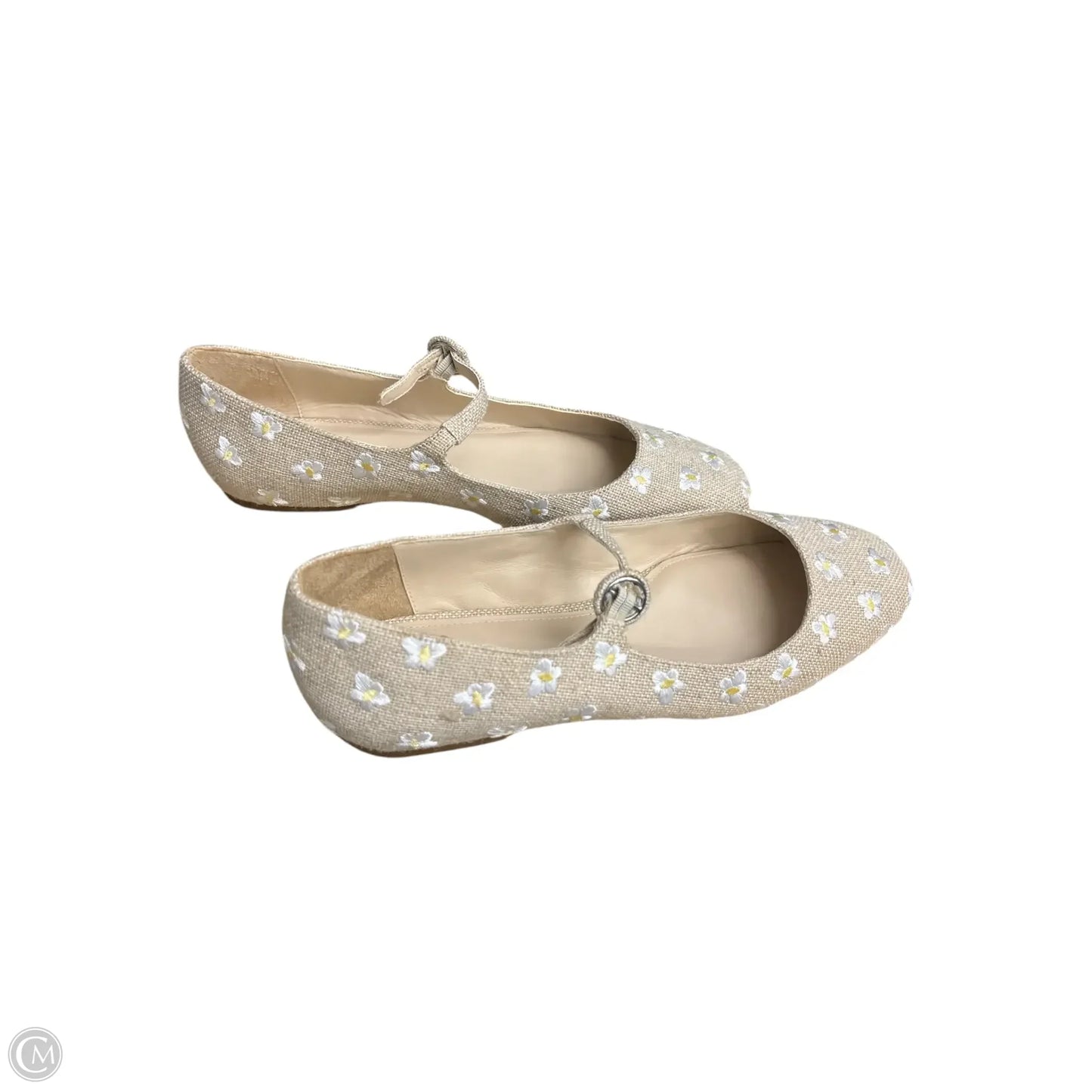Shoes Flats By Clothes Mentor In Tan, Size: 9