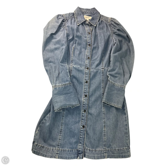 Dress Casual Midi By Frame In Blue, Size: Xs