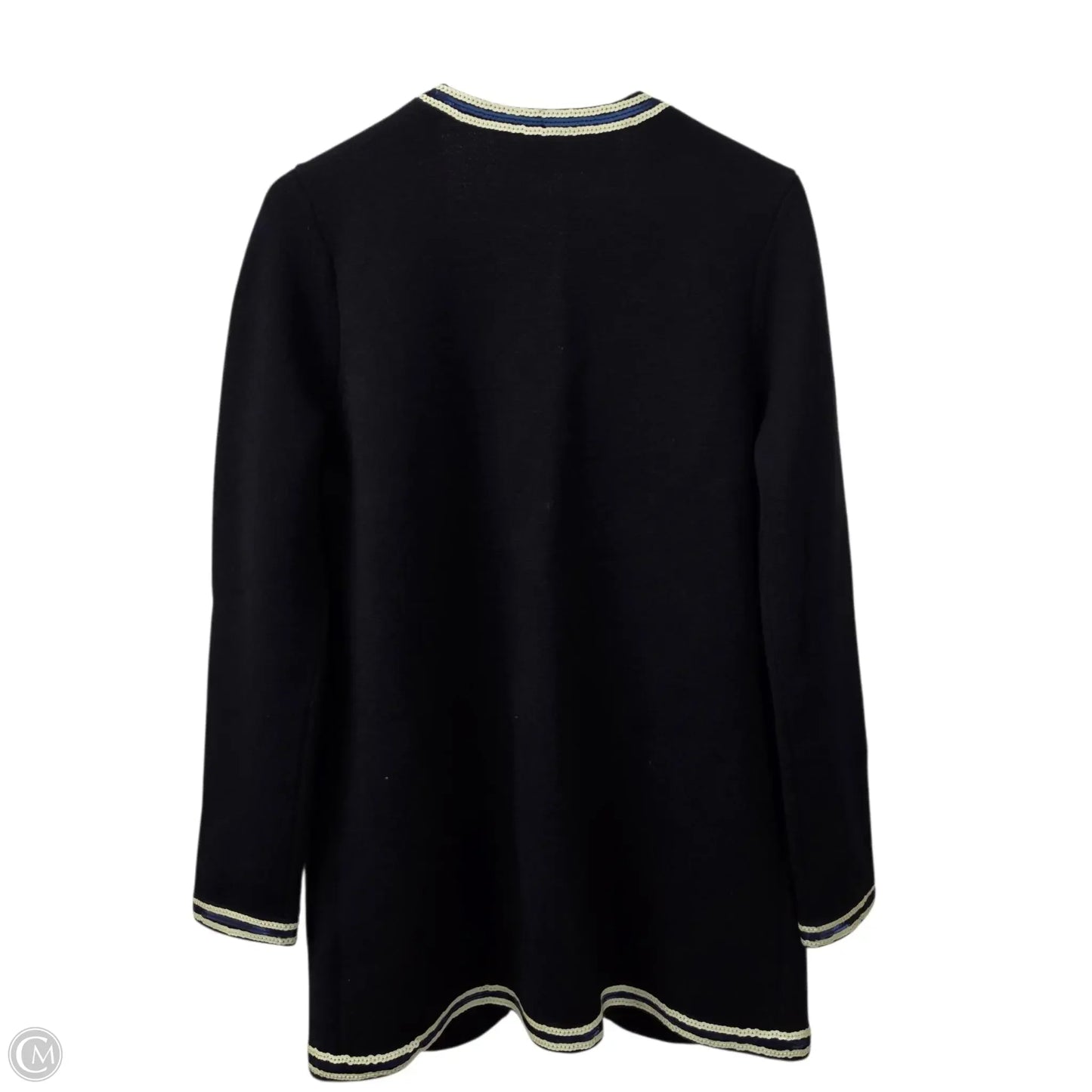 Cardigan Designer By Tory Burch In Navy, Size: M