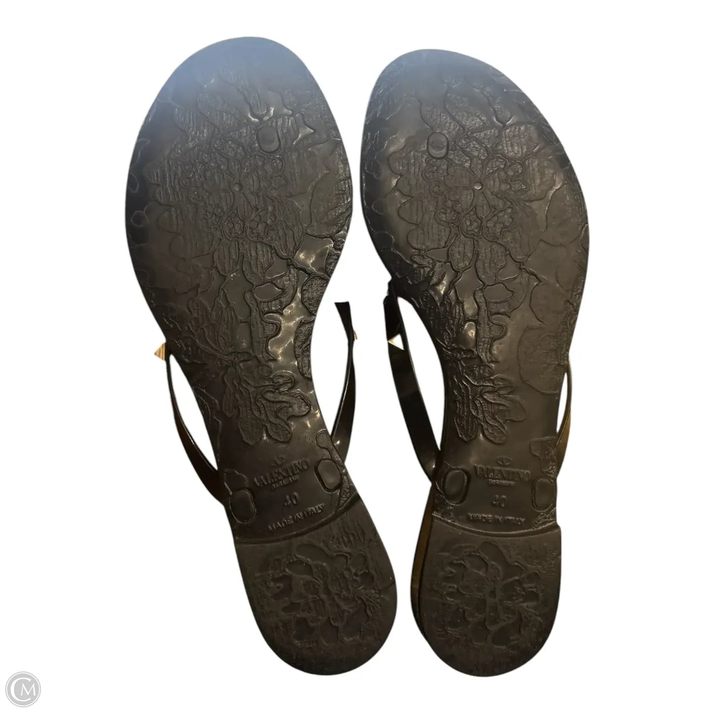 Sandals Luxury Designer By Valentino-garavani In Black