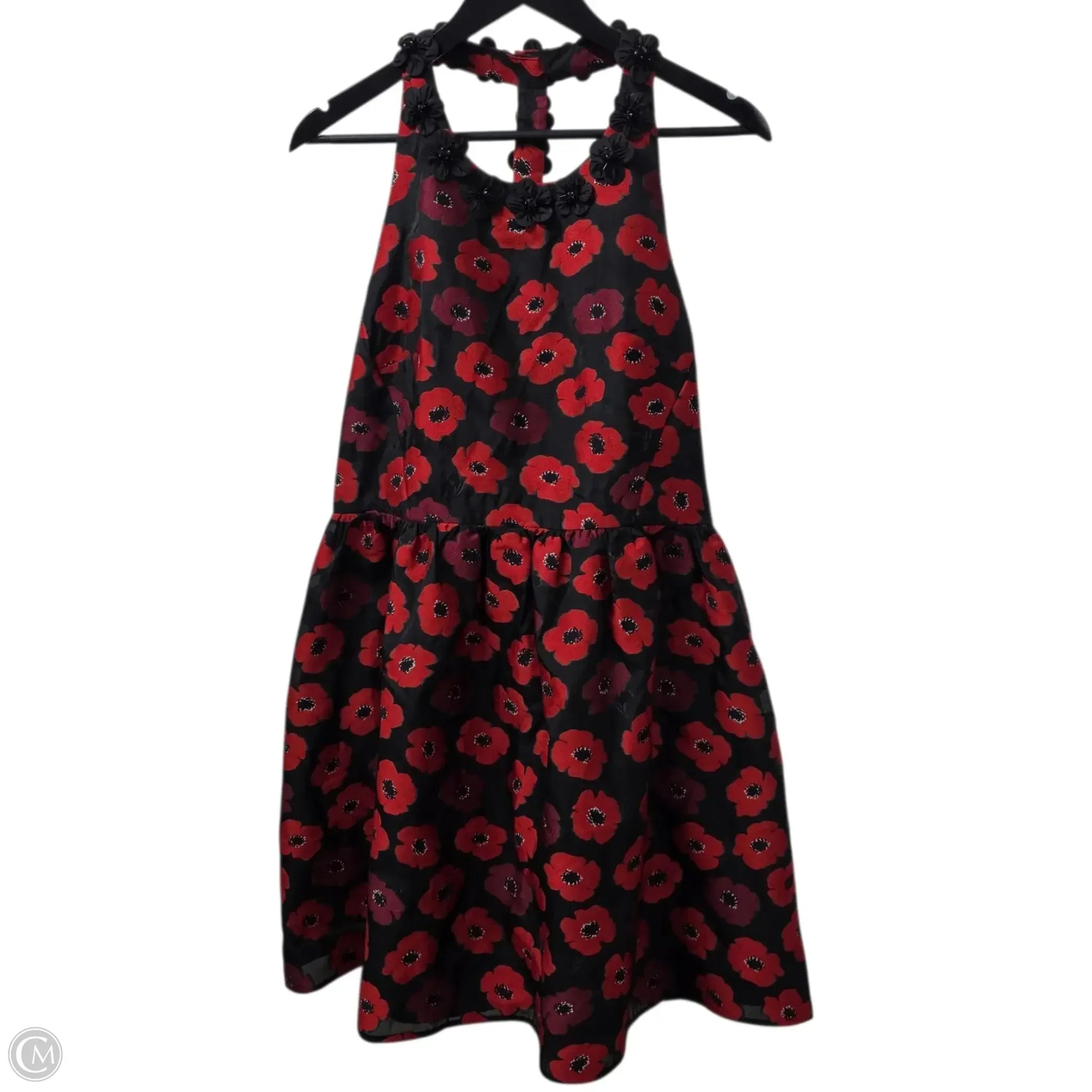 red and black designer dress Nolwen