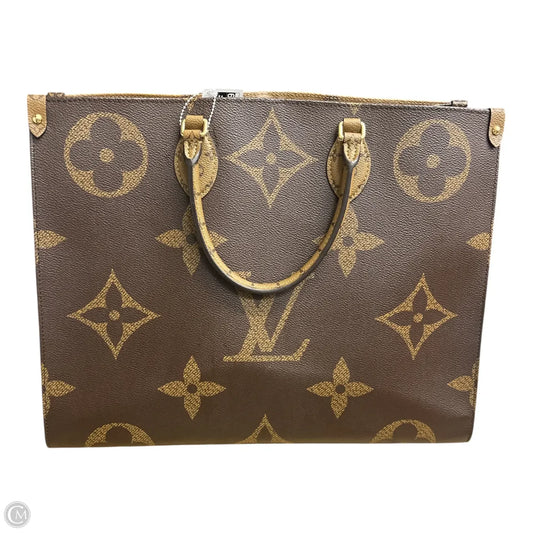 Handbag Luxury Designer By Louis Vuitton, Size: Large