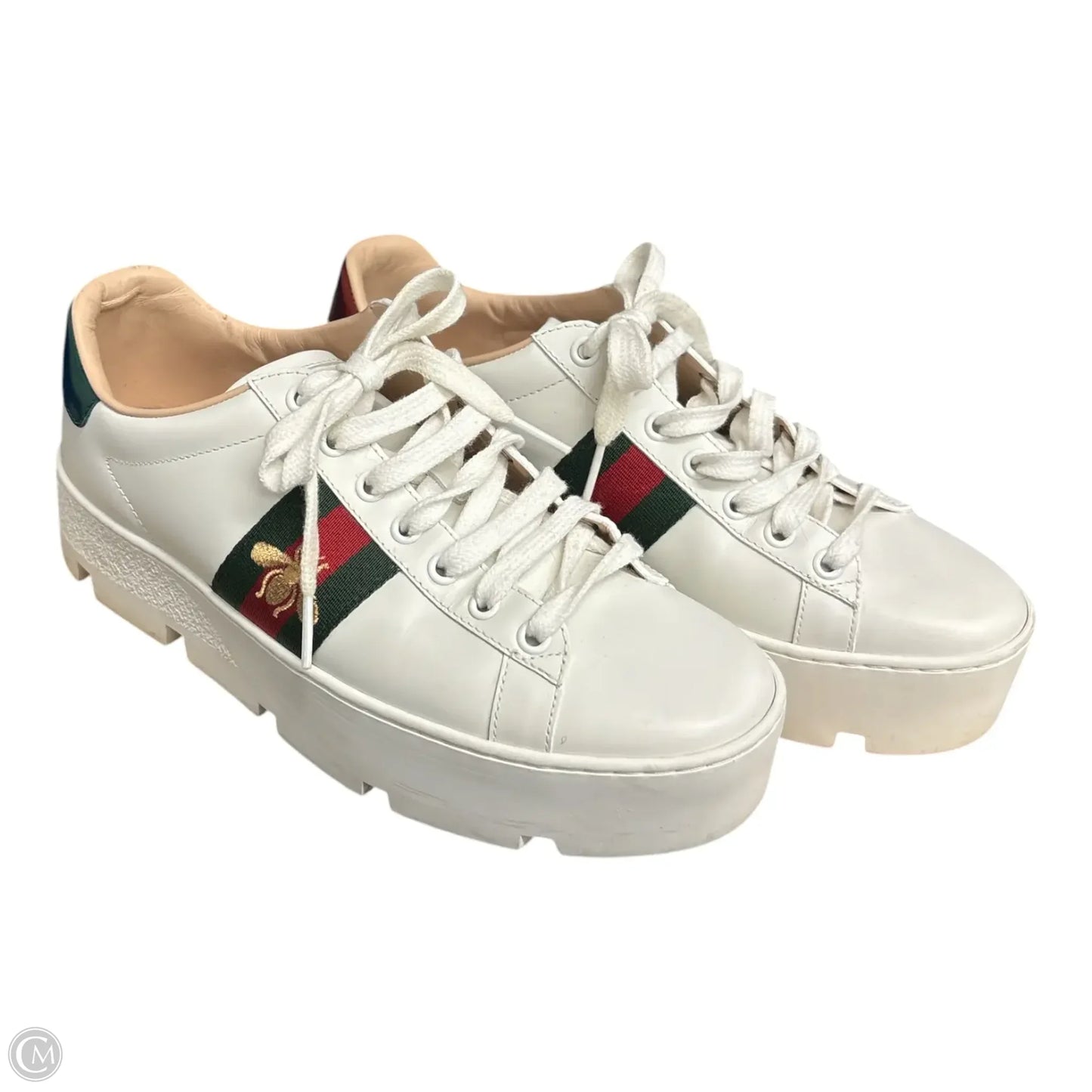 Shoes Luxury Designer By Gucci In White