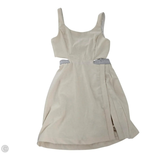 Athletic Dress By Outdoor Voices In Cream, Size: Xs