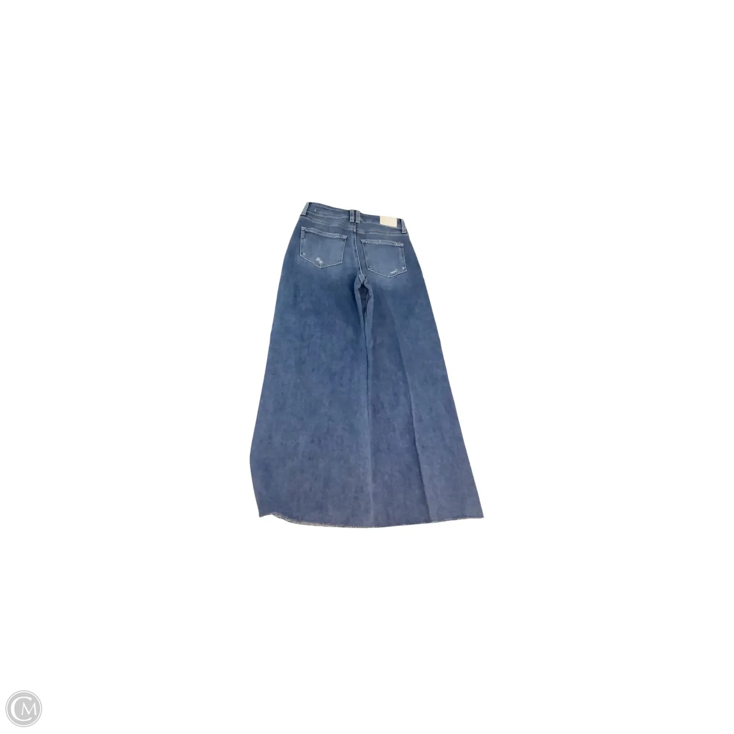Jeans Wide Leg By Paige In Blue Denim, Size: 2