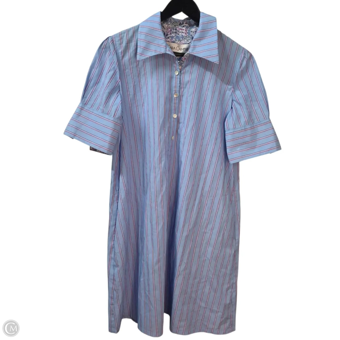 Dress Casual Midi By Clothes Mentor In Blue, Size: Xs
