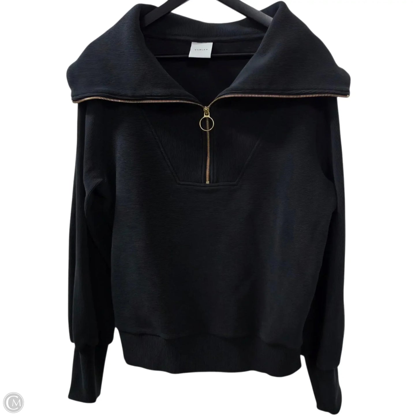 Top Long Sleeve Basic By Varley In Black, Size: M