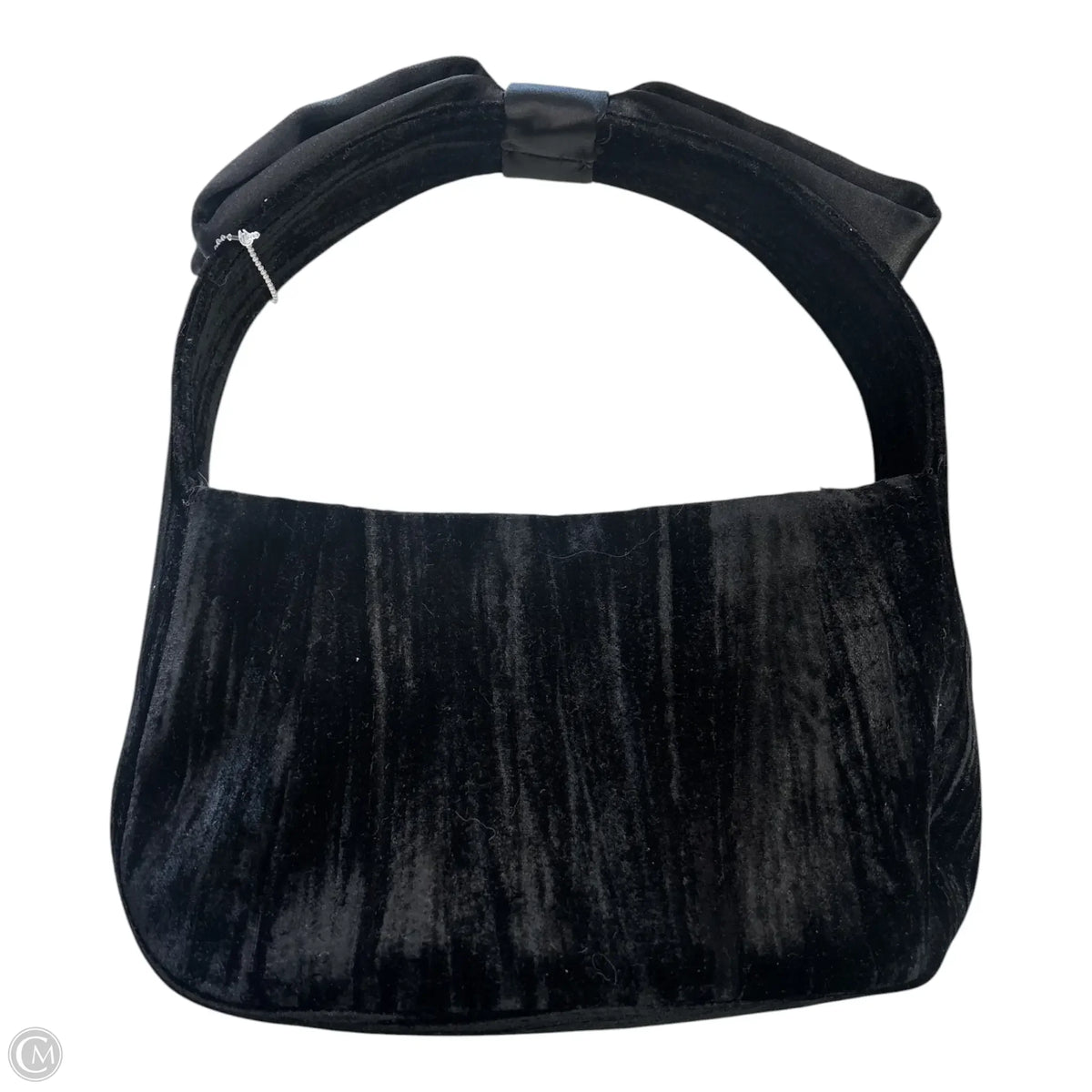 Kate Spade Velvet Handbag with Bow, Size: Small