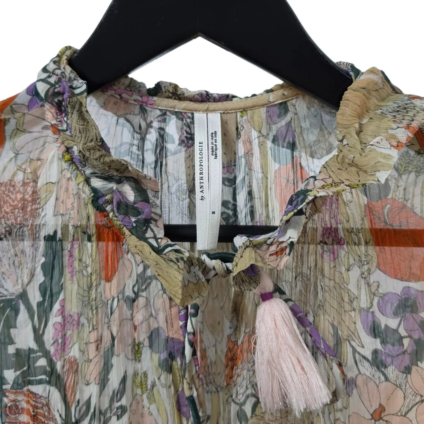Dress Casual Maxi By Anthropologie In Animal Print, Size: S
