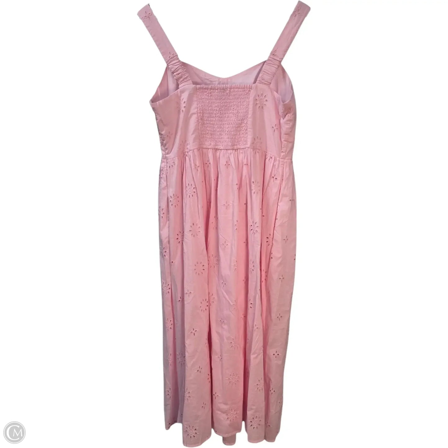 Dress Casual Midi By J. Crew In Pink, Size: 12
