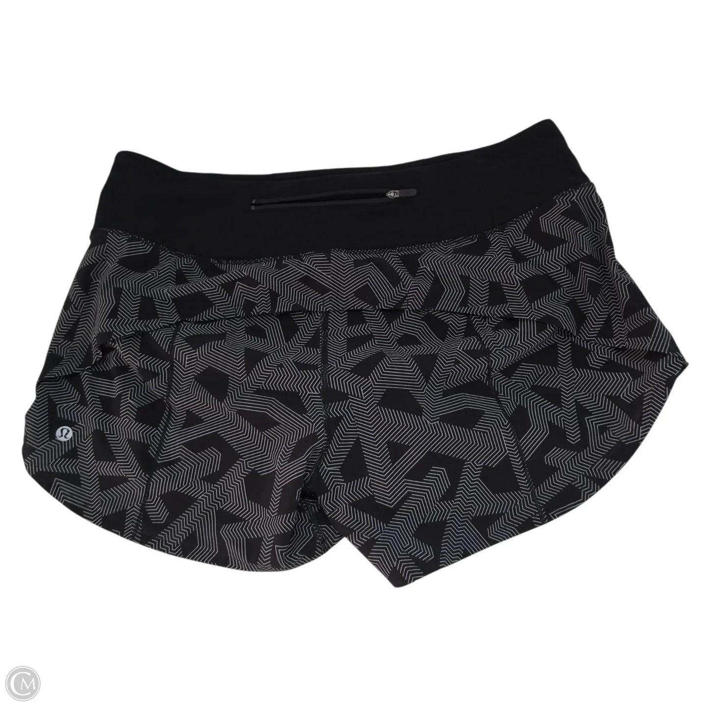 Athletic Shorts By Lululemon In Black, Size: 10