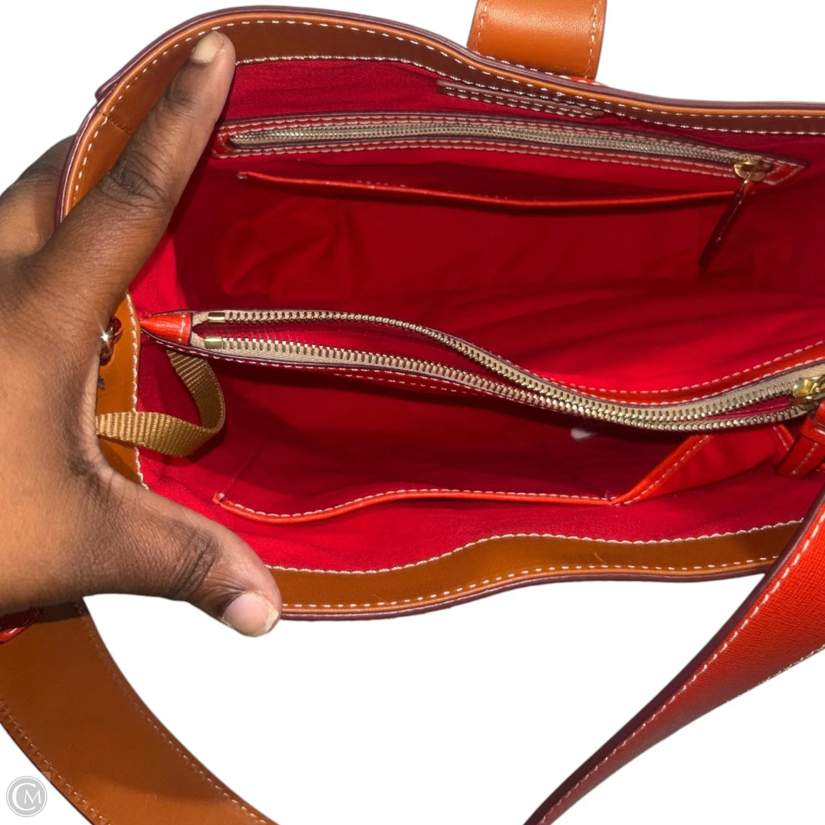 Handbag Designer By Dooney And Bourke, Size: Large