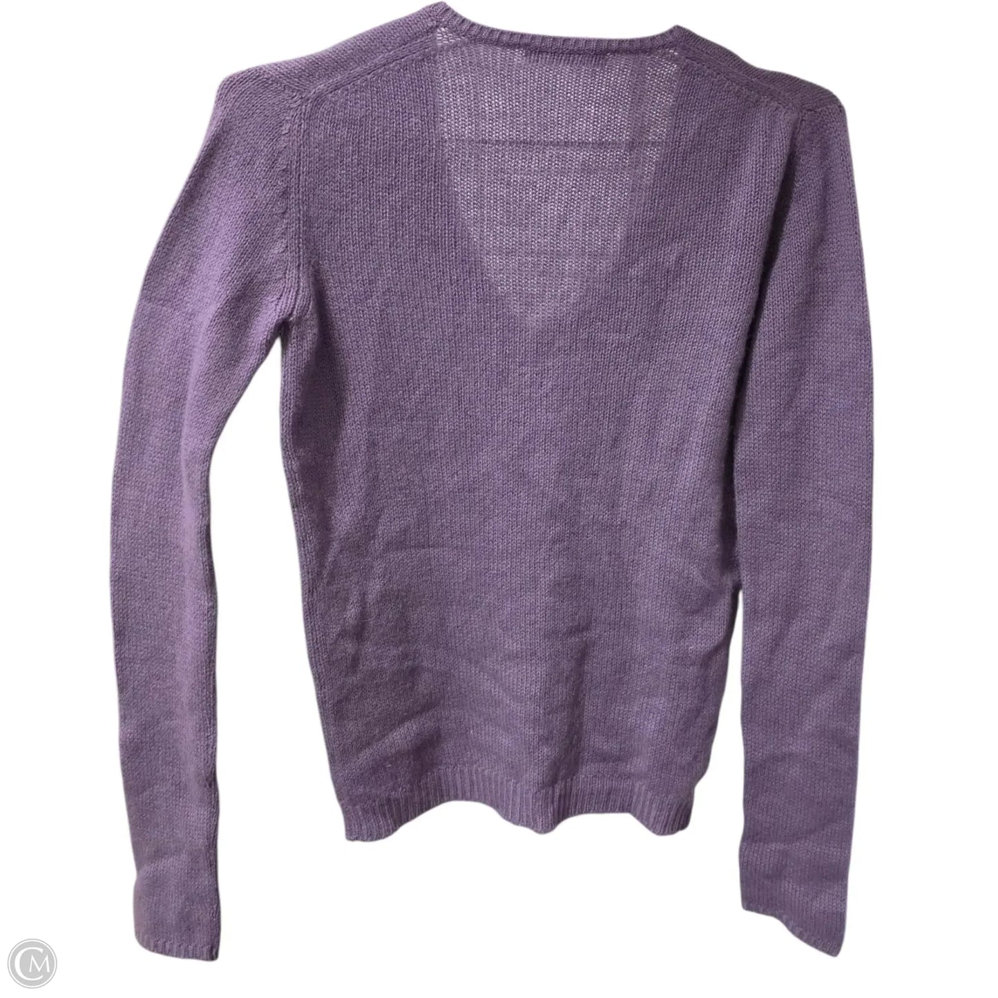 Sweater Luxury Designer By Prada In Purple, Size: L