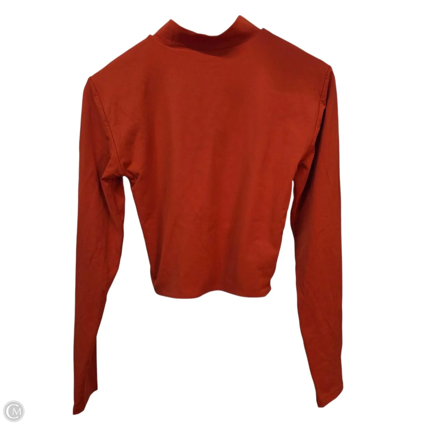 Top Long Sleeve Basic By Babaton In Orange, Size: L