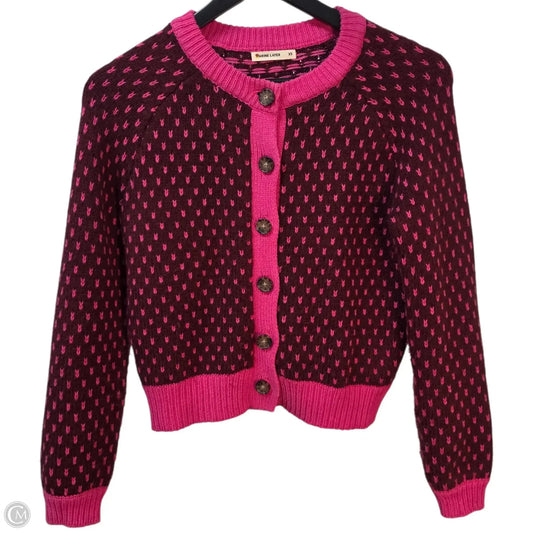 Sweater Cardigan By Marine Layer In Pink, Size: Xs