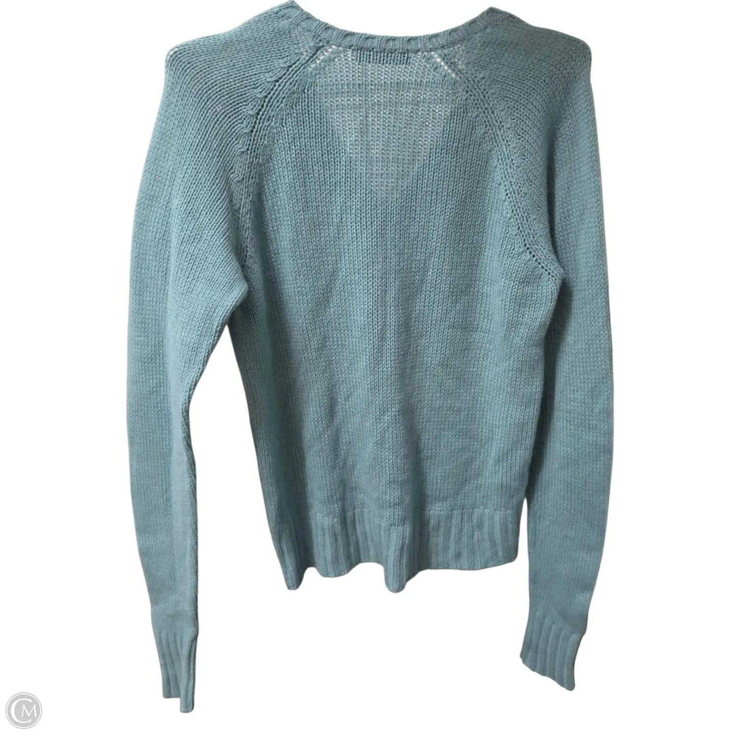 Sweater Luxury Designer By Prada In Green, Size: 8