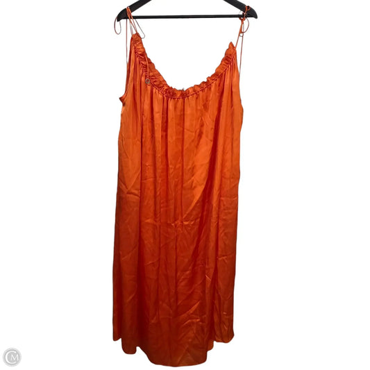 Dress Casual Maxi By Cma In Orange, Size: Osfm