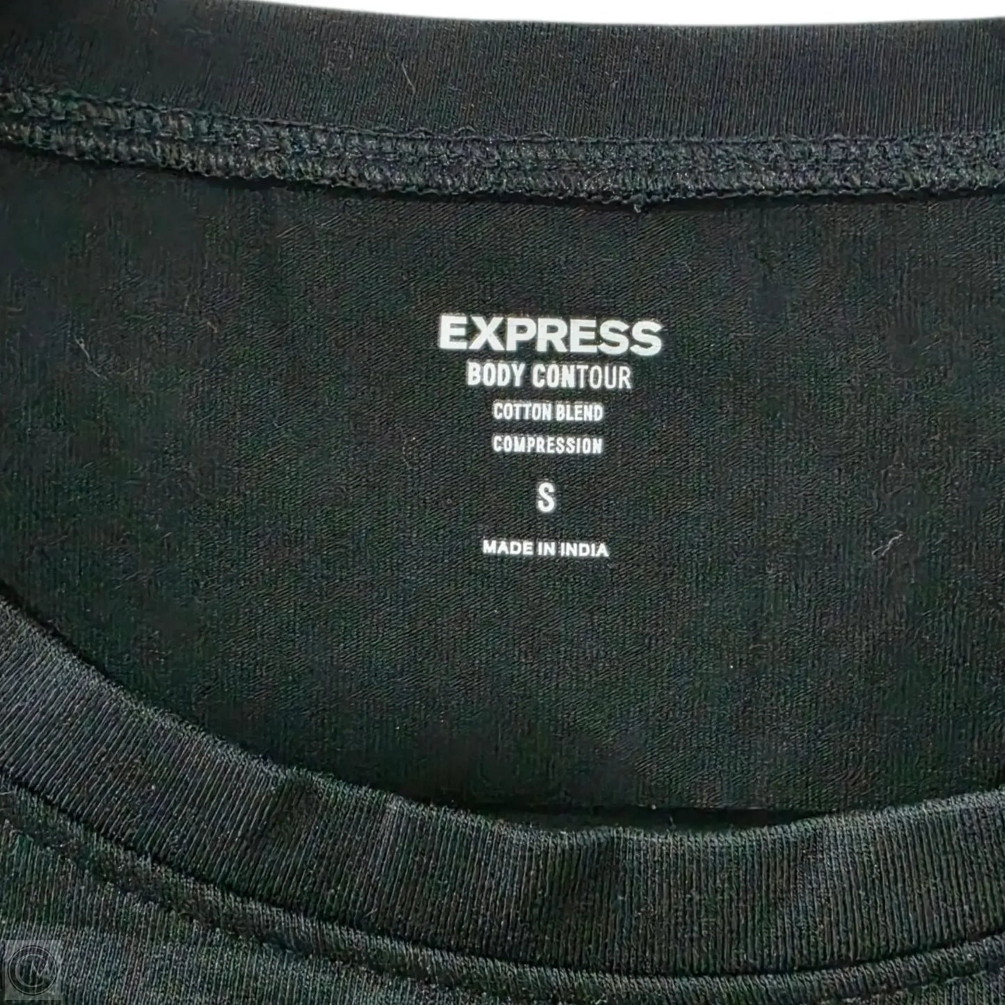 Top Long Sleeve Basic By Express In Black, Size: S