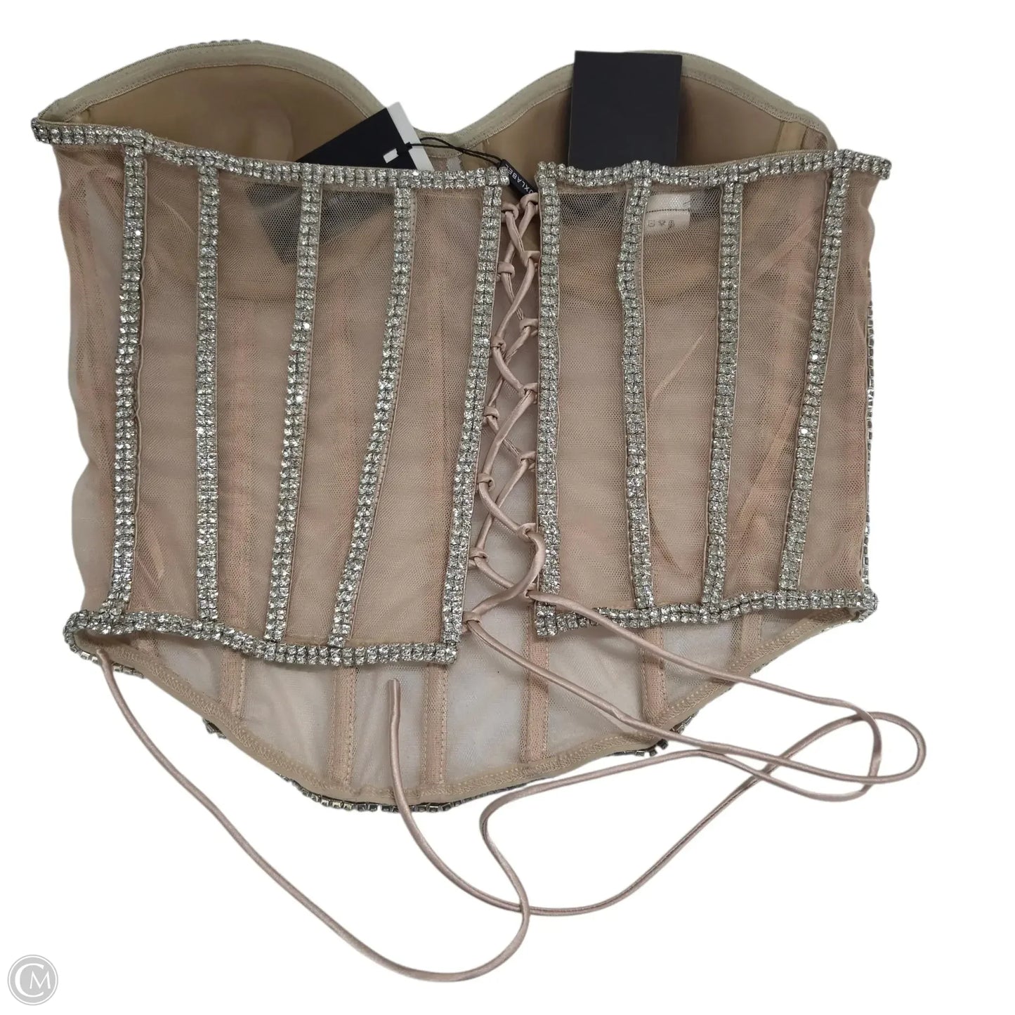 Top Sleeveless Basic By Clothes Mentor In Tan, Size: S