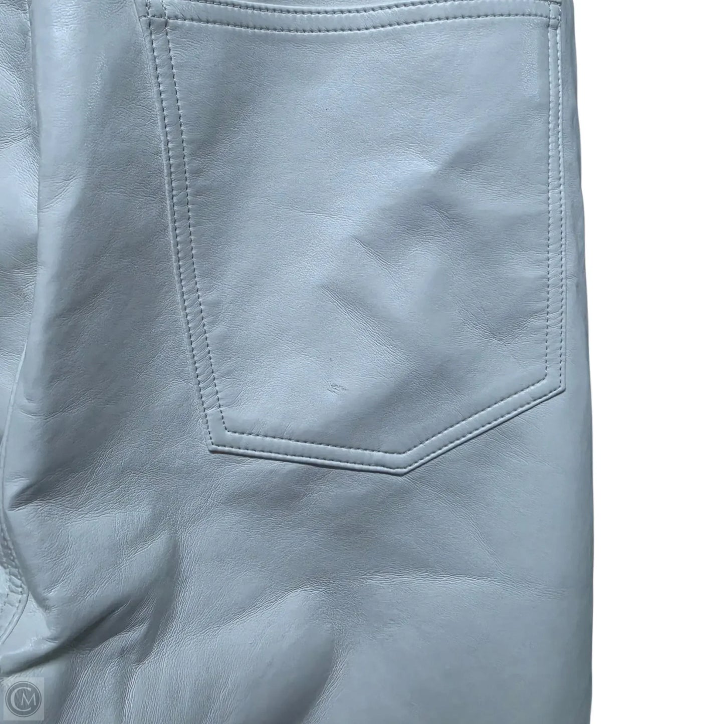 Jeans Wide Leg By Agolde In White, Size: 10