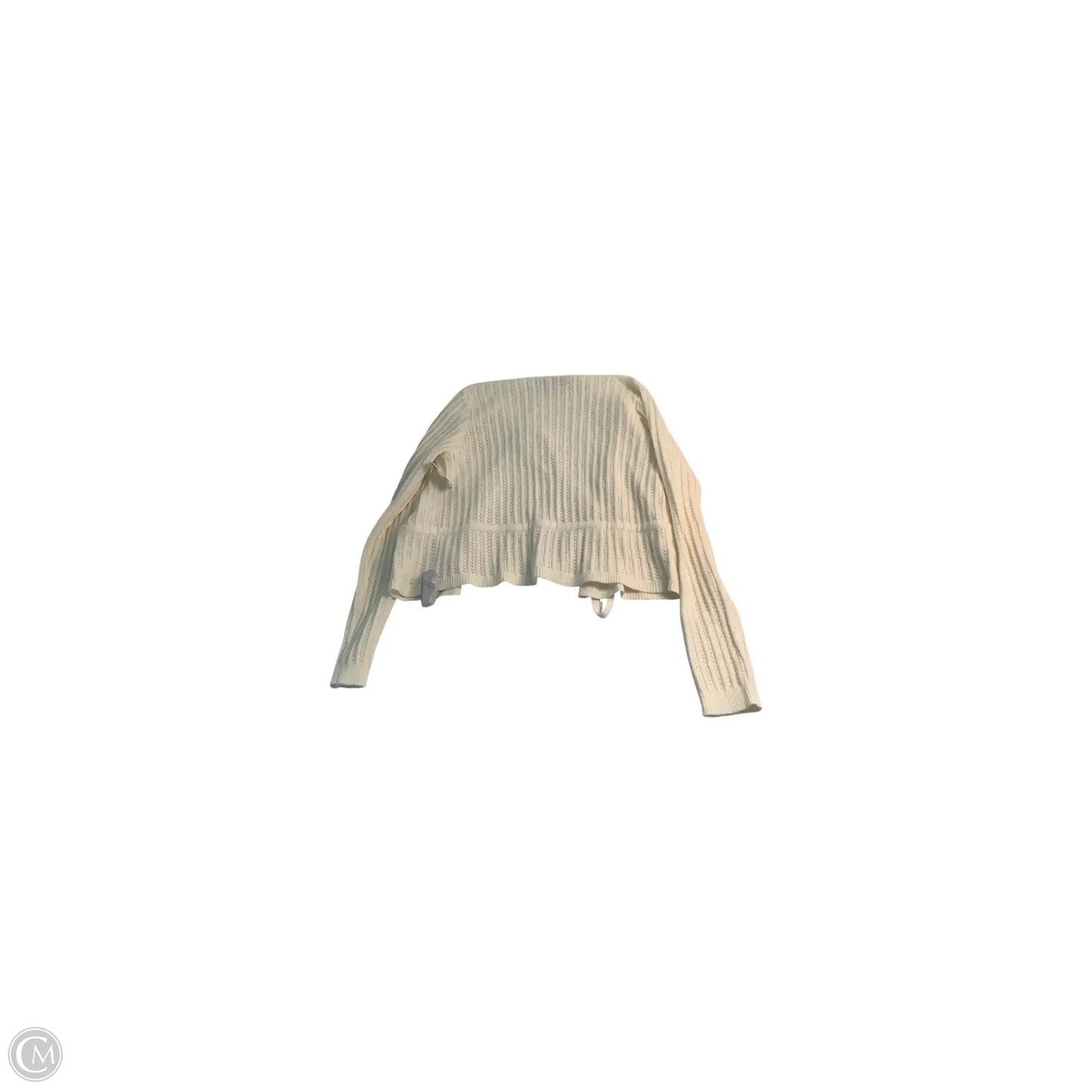Cardigan By Loft In Cream, Size: M