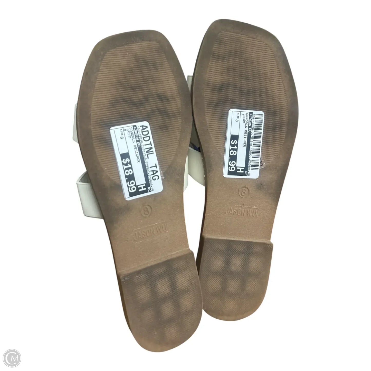 Sandals Designer By Jason Wu In Cream, Size: 8