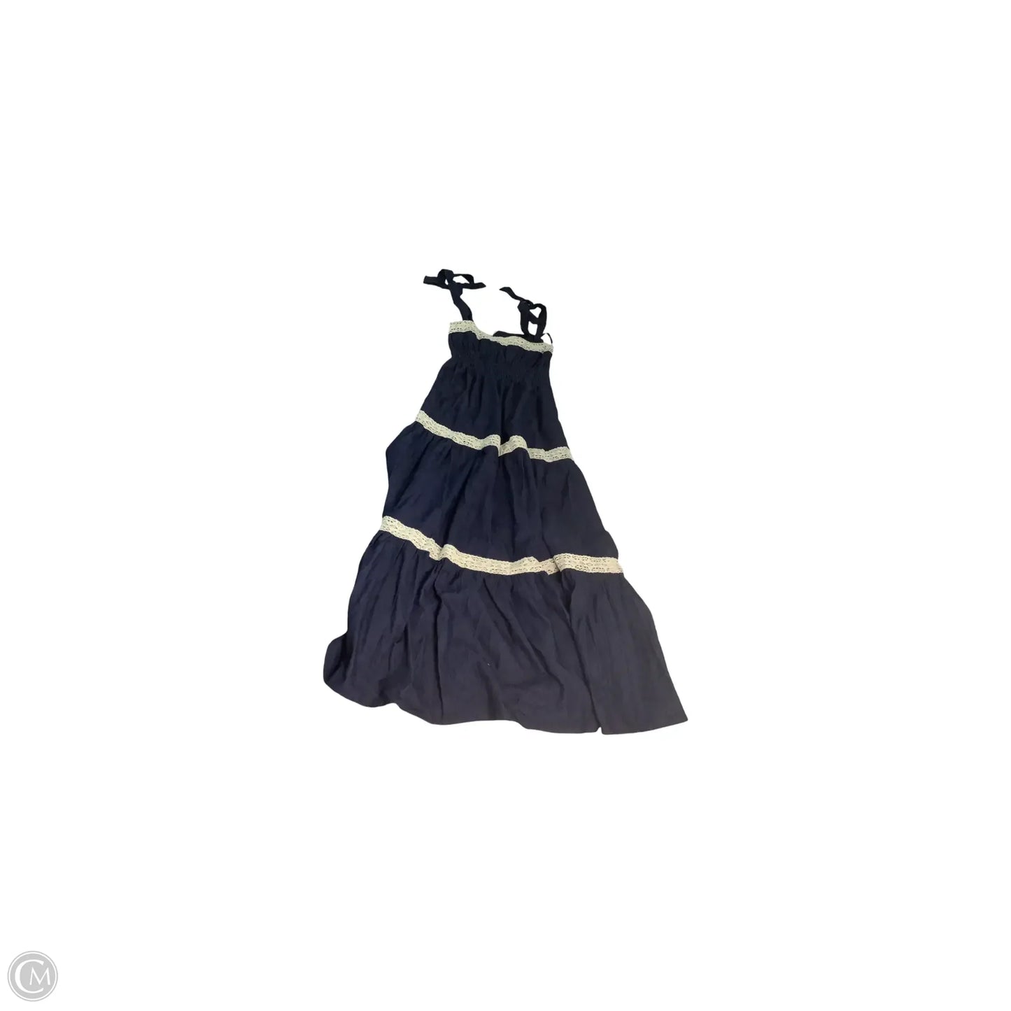 Dress Casual Maxi By Fashion Nova In Blue, Size: M