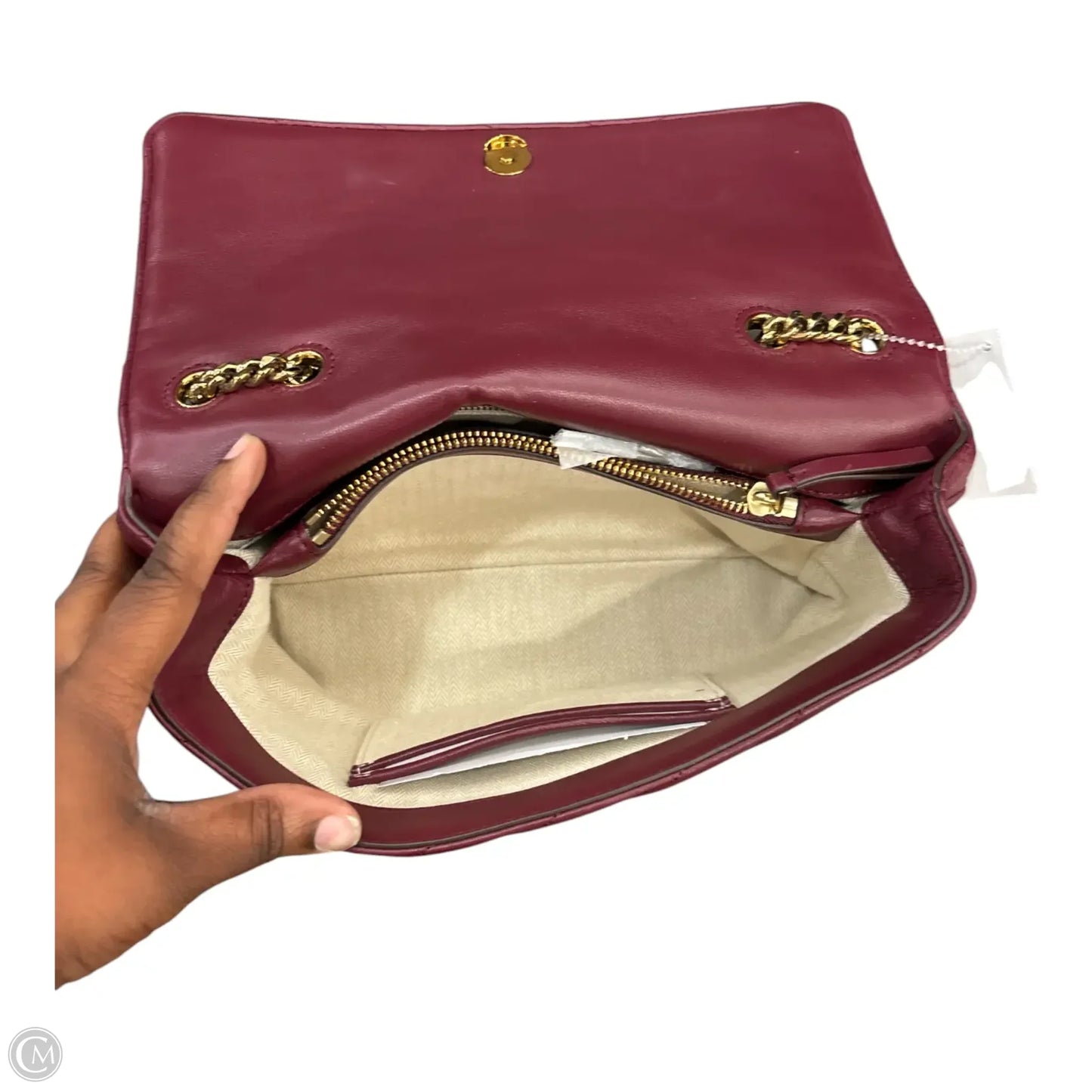 Handbag Designer By Tory Burch, Size: Medium