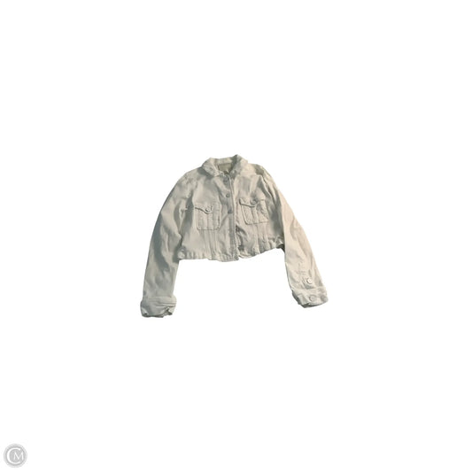 Jacket Denim By Paige In White, Size: S