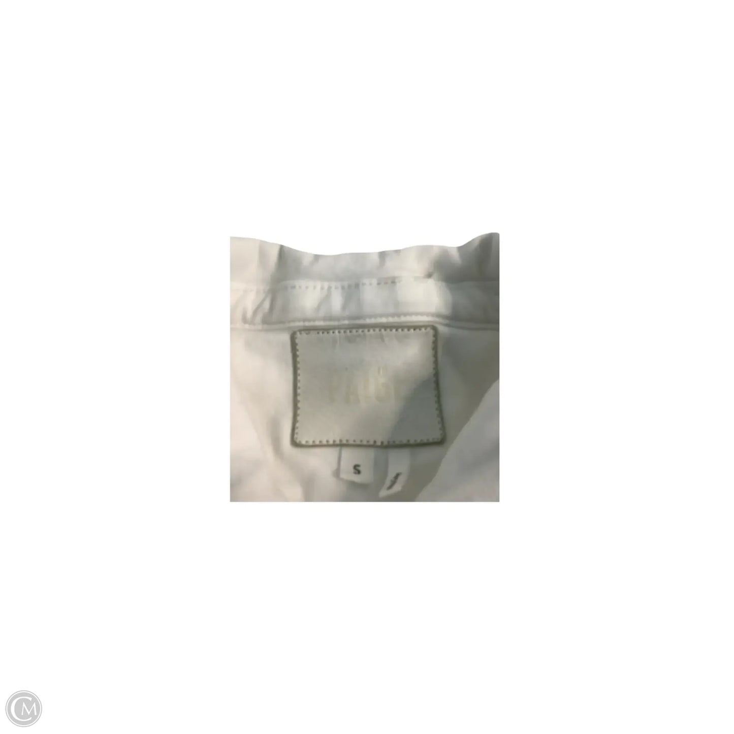 Jacket Denim By Paige In White, Size: S